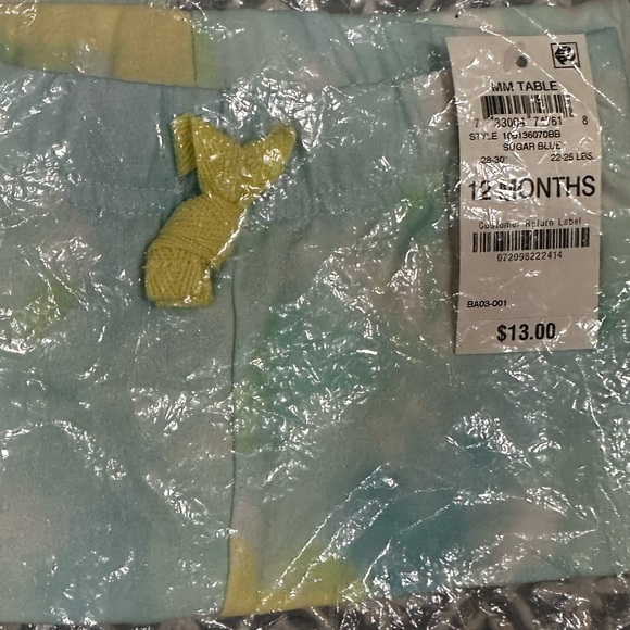 New Baby Tie-dye Sweatpants 12M - Picture 4 of 5